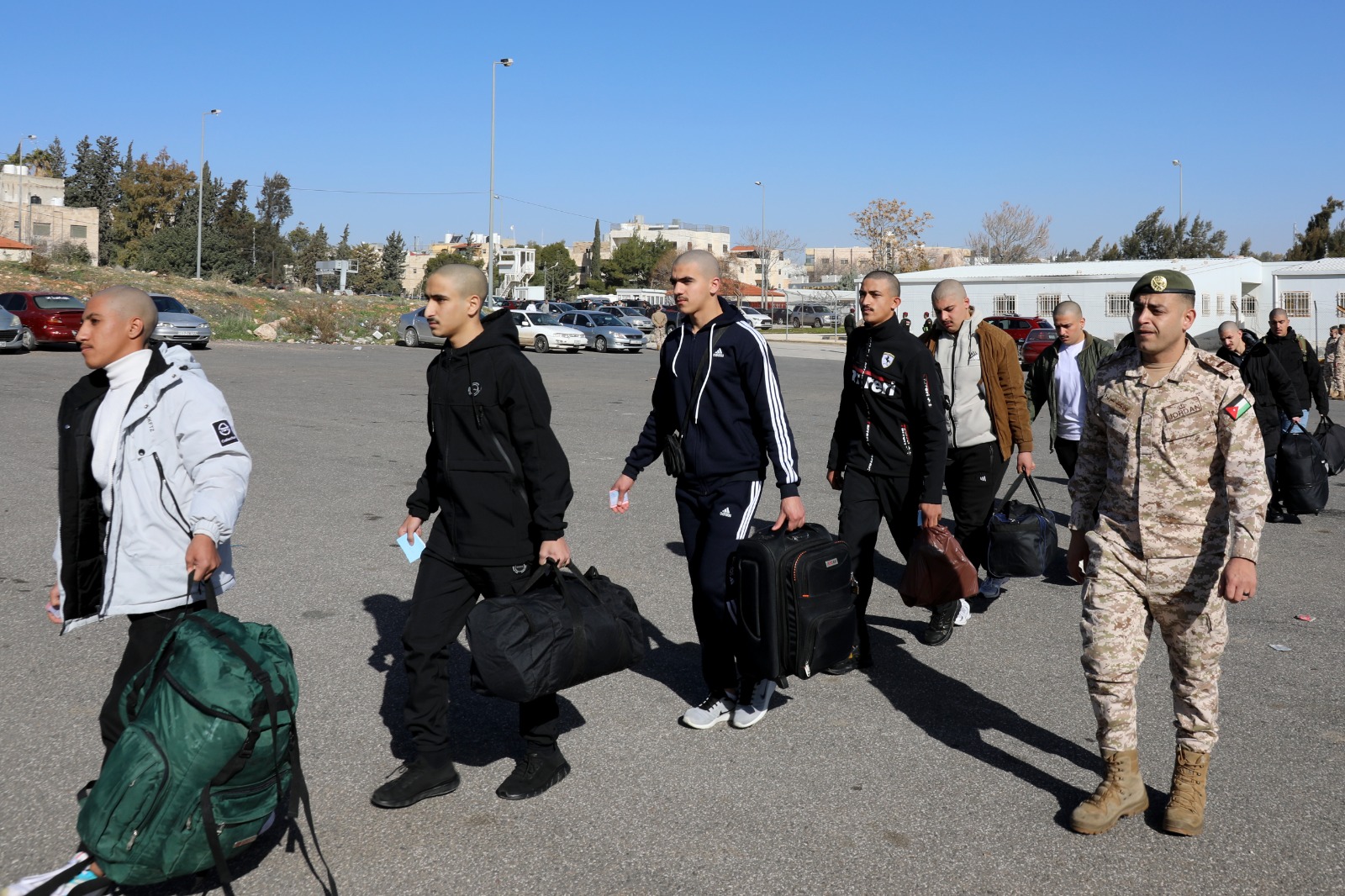 زيارة سمو ولي العهد لمركز تدريب خدمة العلم