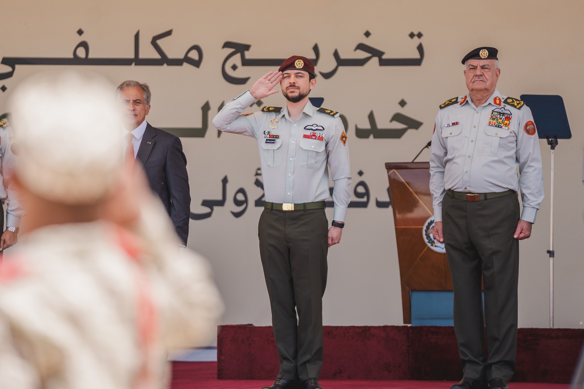 سمو ولي العهد يرعى حفل تخريج الدفعة الأولى من مكلفي خدمة العلم ويلقي كلمة